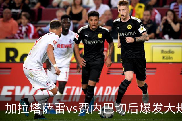 加拉塔萨雷vs费内巴切后爆发大规模冲突，贡多齐、卢卡库卷入